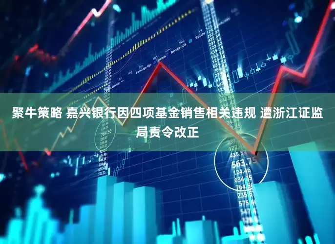 聚牛策略 嘉兴银行因四项基金销售相关违规 遭浙江证监局责令改正
