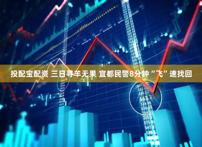 投配宝配资 三日寻羊无果 宜都民警8分钟“飞”速找回